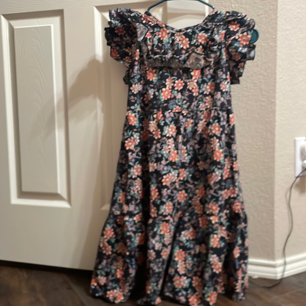 PETITE Floral Cute Garden/Lunch Dress